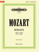 Piano Sonata A major K331 (300i)
