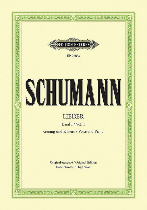 Complete Songs, Vol. 1 (High Voice)