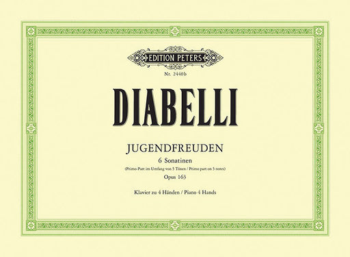 Jugendfreuden: 6 Sonatinas for Piano Duet Op. 163