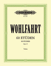 60 Studies Op. 45 for Violin