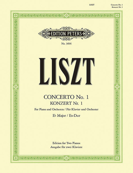 Piano Concerto No. 1 in E flat (Edition for 2 Pianos)