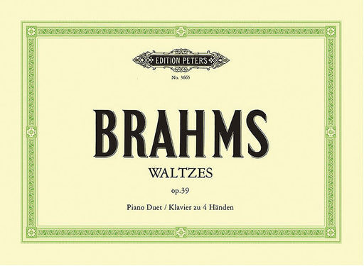 Waltzes Op. 39 for Piano Duet