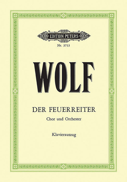 Der Feuerreiter for Mixed Choir and Orchestra (Vocal SCore)
