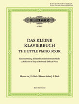 The Little Piano Book Vol.1: Masters Before J.S. Bach