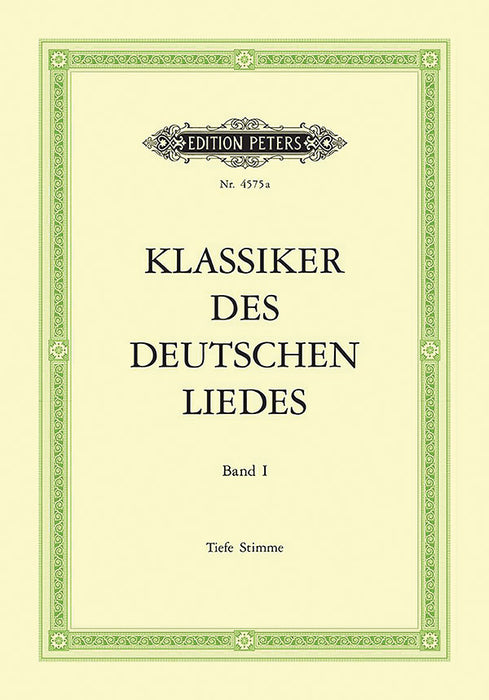 Classics of the German Lied