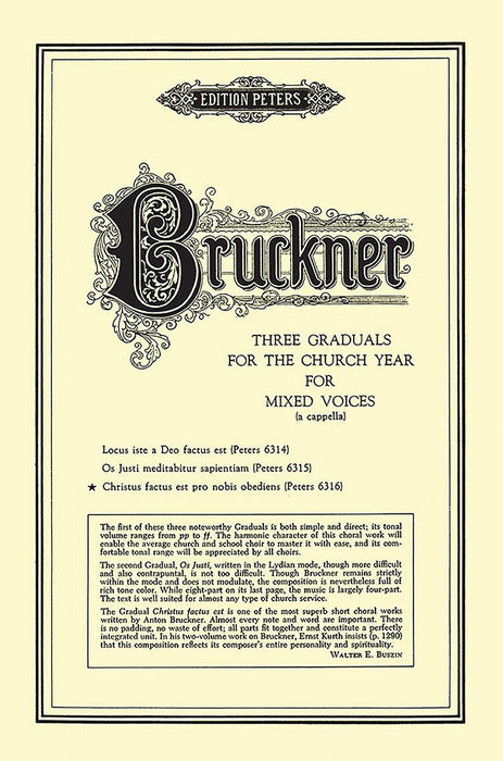 Gradual No. 3: Christus factus est