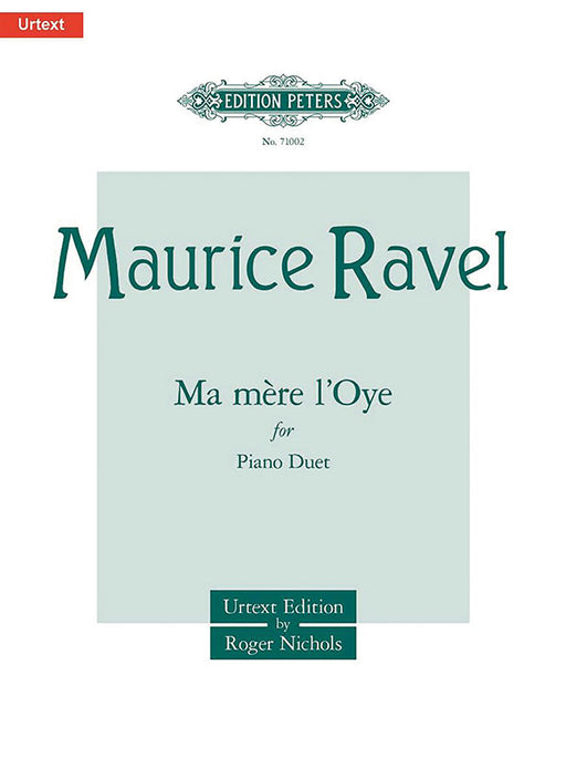 Ma m鋨e l'Oye for Piano Duet