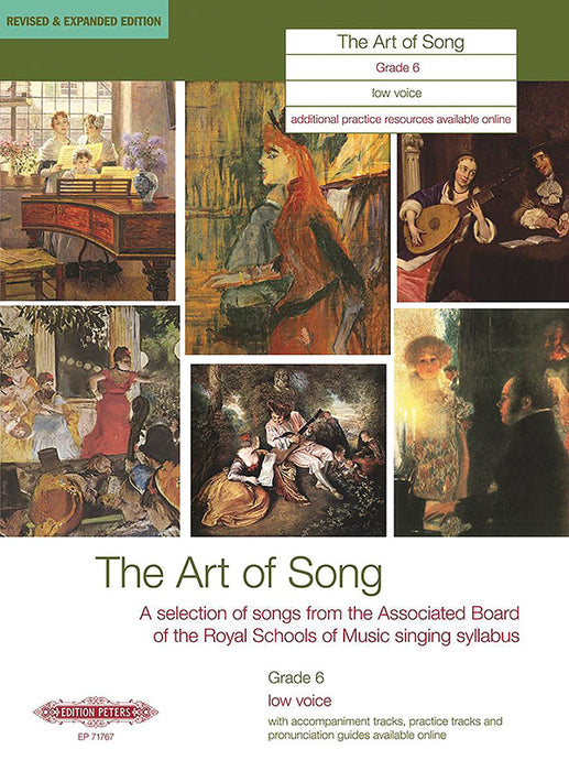 The Art of Song Grade, 6 (Low Voice)