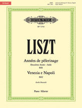 Ann嶪s de p鋩erinage, Deuxi鋗e ann嶪 - Italie (S161) & Venezia e Napoli (S162)