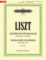 Ann嶪s de p鋩erinage: Troisi鋗e Ann嶪 (Italie), Trois Odes fun鋐res