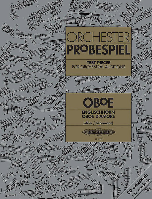 Test Pieces for Orchestral Auditions: Oboe, Cor Anglais, Oboe d'amore
