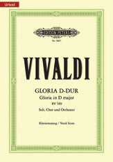 Gloria in D RV 589 (Vocal Score)
