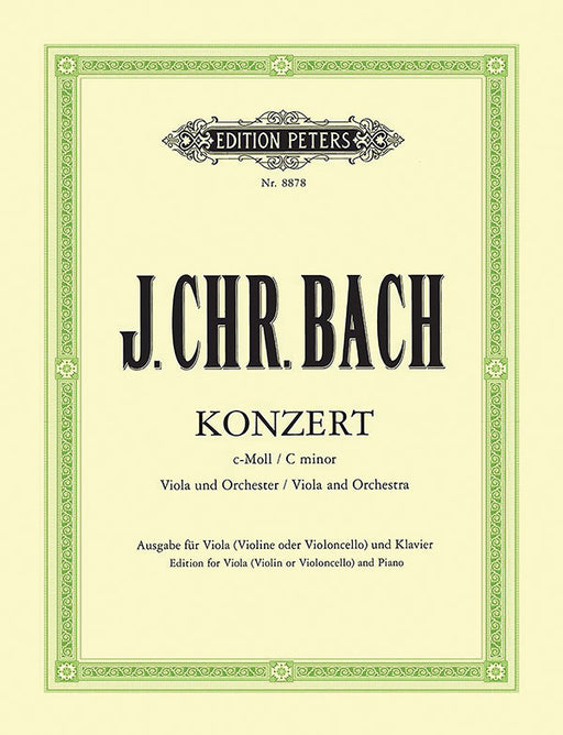 Viola Concerto in C minor (Edition for Viola [Violin/Cello] and Piano)