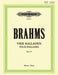 4 Ballades Op. 10