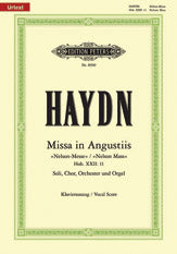 Missa in Angustiis Hob. XXII:11 Nelson Mass (Vocal Score)