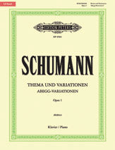 Thema und Variationen: Abegg Variationen Op. 1