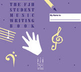Student Music Writing Book