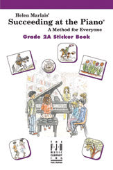 Succeeding at the Piano,  Sticker Book - Grade 2A