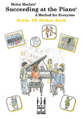 Succeeding at the Piano,  Sticker Book - Grade 2B