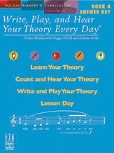 Write, Play, and Hear Your Theory Every Day, Answer Key, Book 4