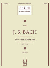 J. S. Bach: Two-Part Inventions