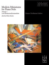 Modern Miniatures for Piano Solo, Volume 1