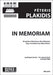 In Memoriam (Mixed Choir)