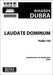 Laudate Dominum for SAA Choir