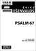 Psam 67 for Solo Baritone and SSAATTBB Choir