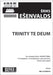 Trinity Te Deum (Choral Score)