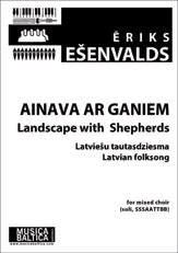Ainava ar Ganiem (Landscape with Shepherds) for SSSAATTBB Choir