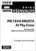 Pie tava krusta (At Thy Cross) (Mixed Choir)