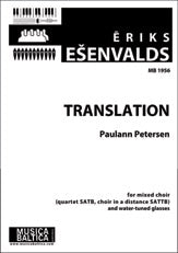 Translation for SATTB Choir