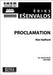 Proclamation