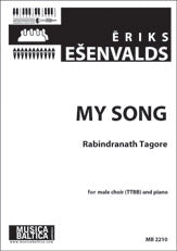 My Song for TTBB Choir and Piano
