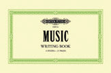Peters Music Writing Book