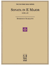 Sonata in E Major, K.380, L.23
