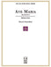 Ave Maria Op. 52, No.6, For Medium Voice and Piano