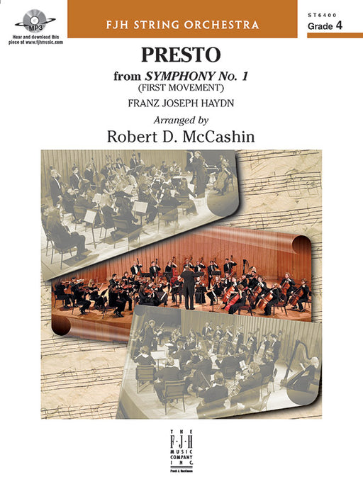 Presto from Symphony No. 1