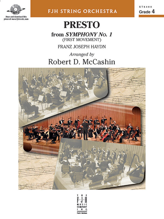 Presto from Symphony No. 1
