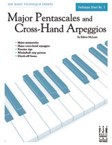 Major Pentascales and Cross-Hand Arpeggios