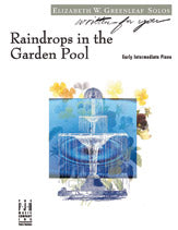 Raindrops in the Garden Pool