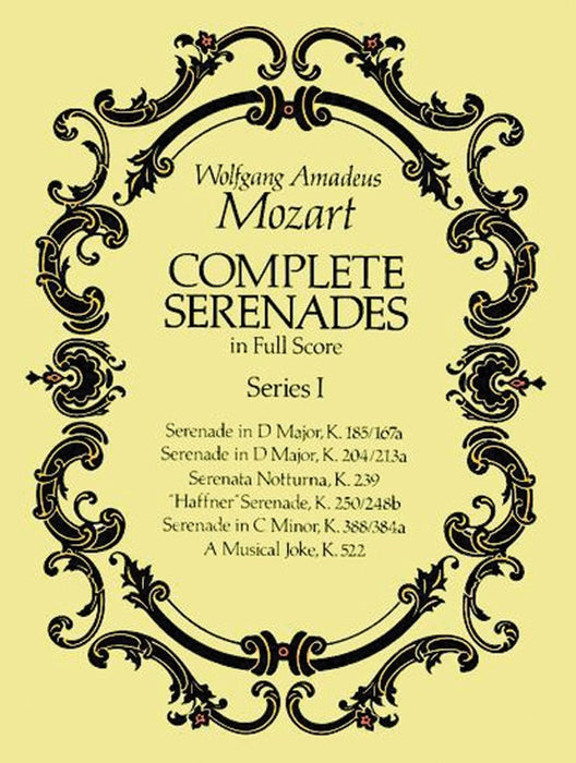 Complete Serenades, Series I