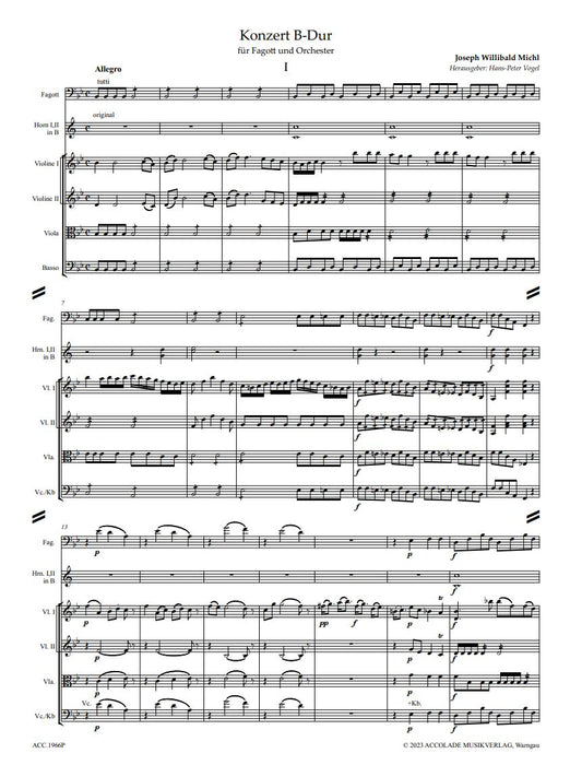 Concerto in B-flat major