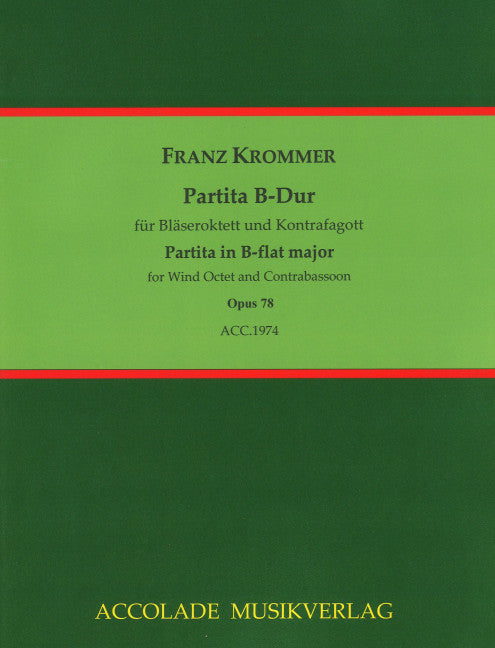 Partita in B-flat major op. 78 op. 78