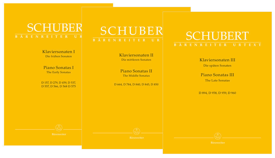 Piano Sonatas I-III Vol. 1-3 Vol. 1-3