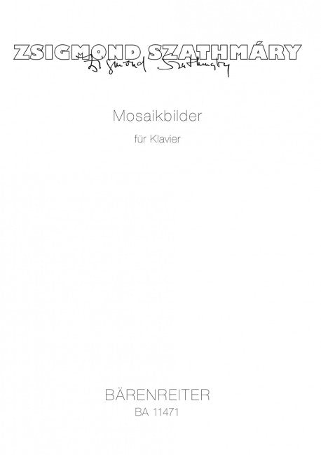 Mosaikbilder für Klavier