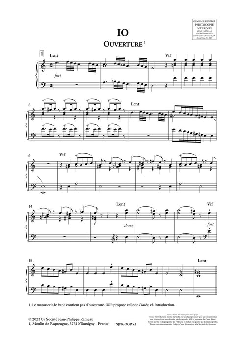 lo RCT 45 V/1 Acte de Ballet V/1