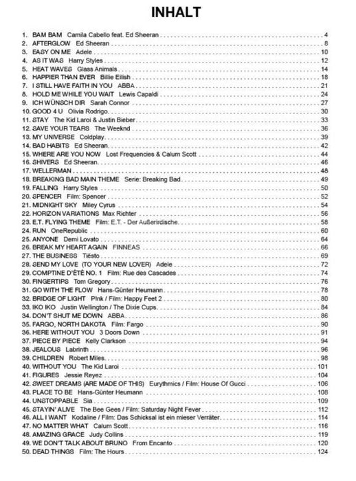 Keyboard gefällt mir! 11 50 Chart und Film Hits von Camilla Cabello bis Encanto