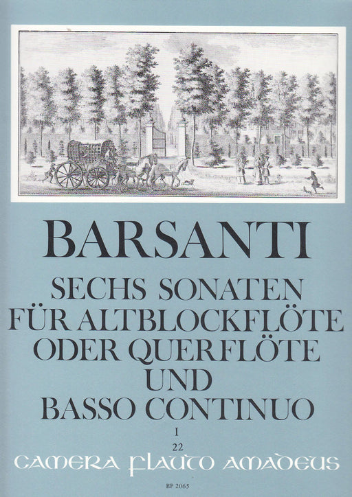 Six Sonatas Vol. 1 / 6 Sonatas Op. 1, Nos. 1-3